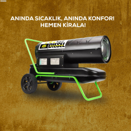 Diesel German SparX29 – 29kW Elektrikli Fanlı Isıtıcı
