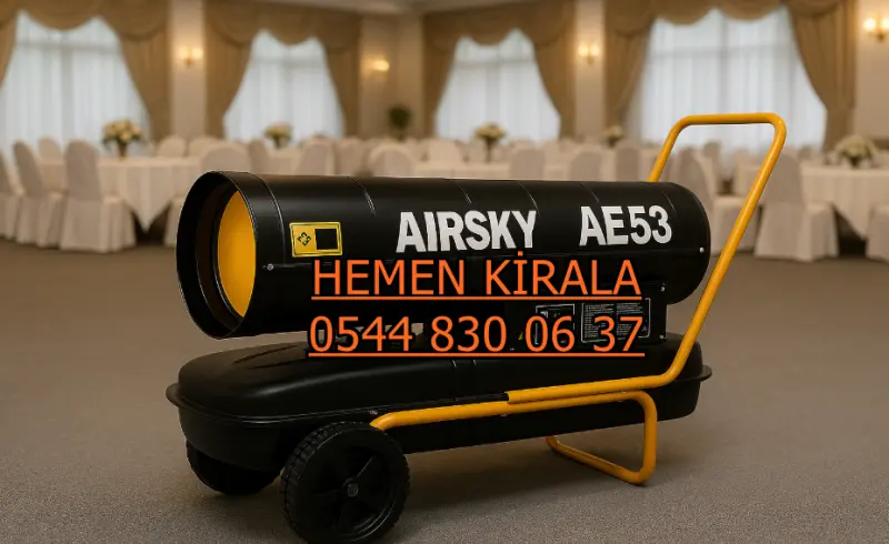 İstanbul Isımak Isıtıcı Kiralama Firmaları Mazotlu Elektrikli Isımak Isıtıcı Kiralama