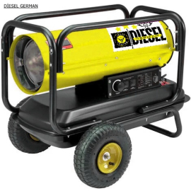 Diesel German SparX53-D – 53kW Mazotlu Isımak Isıtıcı (Mobil Taşınabilir Seri)